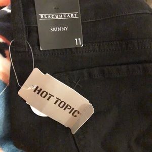 Blackheart Black Skinny Jeans